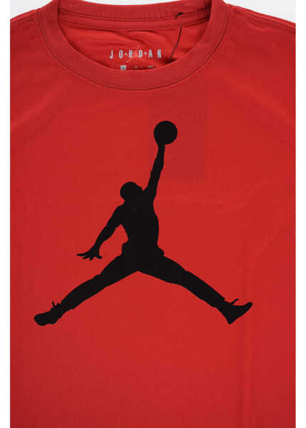 Tricouri Nike Air Jordan Dri-Fit Crew-Neck T-Shirt With Printed Logo Red Baieti (BM 15803099) 2