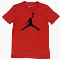 Tricouri Air Jordan Dri-Fit Crew-Neck T-Shirt With Printed Logo Baieti