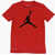 Nike Air Jordan Dri-Fit Crew-Neck T-Shirt With Printed Logo Red