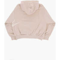 Hanorace pentru Baieti - Hanorace Nike Cotton Printed New Impressions Graphic Sweatshirt Beige Baieti (BM 15803102) - B-mall.ro