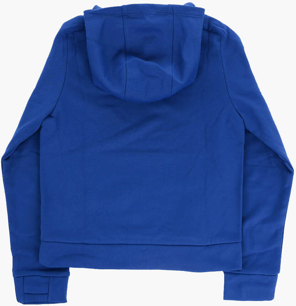 Bluze de trening Nike Solid Color Hoodie With Embossed Print Blue Baieti (BM 15803105) 3