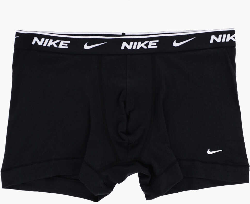 Lenjerie intima Nike Cotton Stretch 3 Pairs Boxer Set Black Barbati (BM 15803108) 2