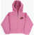 Nike All-Over Logo Impressions Hoodie Pink