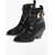 Giuseppe Zanotti Snakeskin Guns Booties With Buckle Detail Heel 6 Cm Black