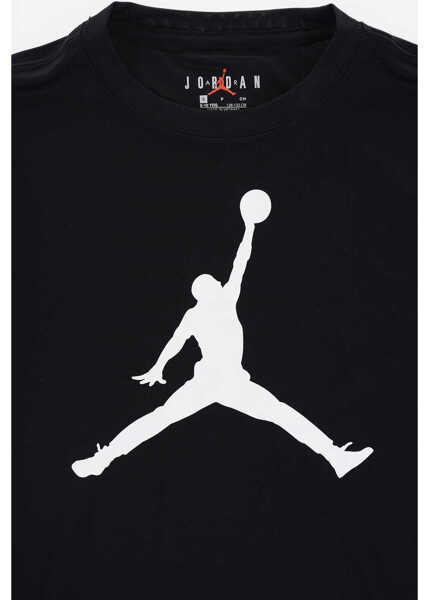 Tricouri Nike Air Jordan Dri-Fit Crew-Neck T-Shirt With Printed Logo Black Baieti (BM 15803396) 2