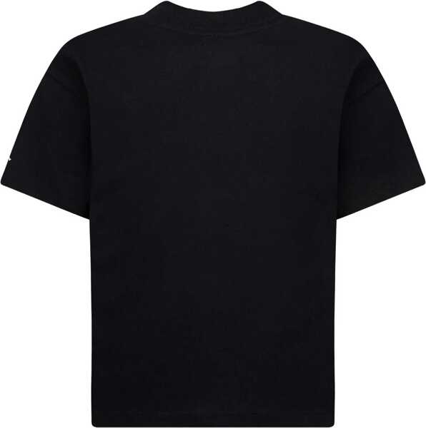 Tricouri Nike Air Jordan Cotton Crew-Neck T-Shirt With Print Black Baieti (BM 15803399) 2