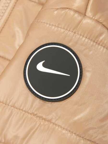 Jachete Nike Solid Color Padded Jacket With Fleeced-Inner Beige Fete (BM 15803405) 3