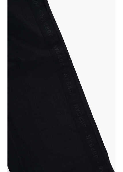 Pantaloni casual Nike Air Jordan Nylon Pants With Logoed Side Bands Black Baieti (BM 15803414) 4
