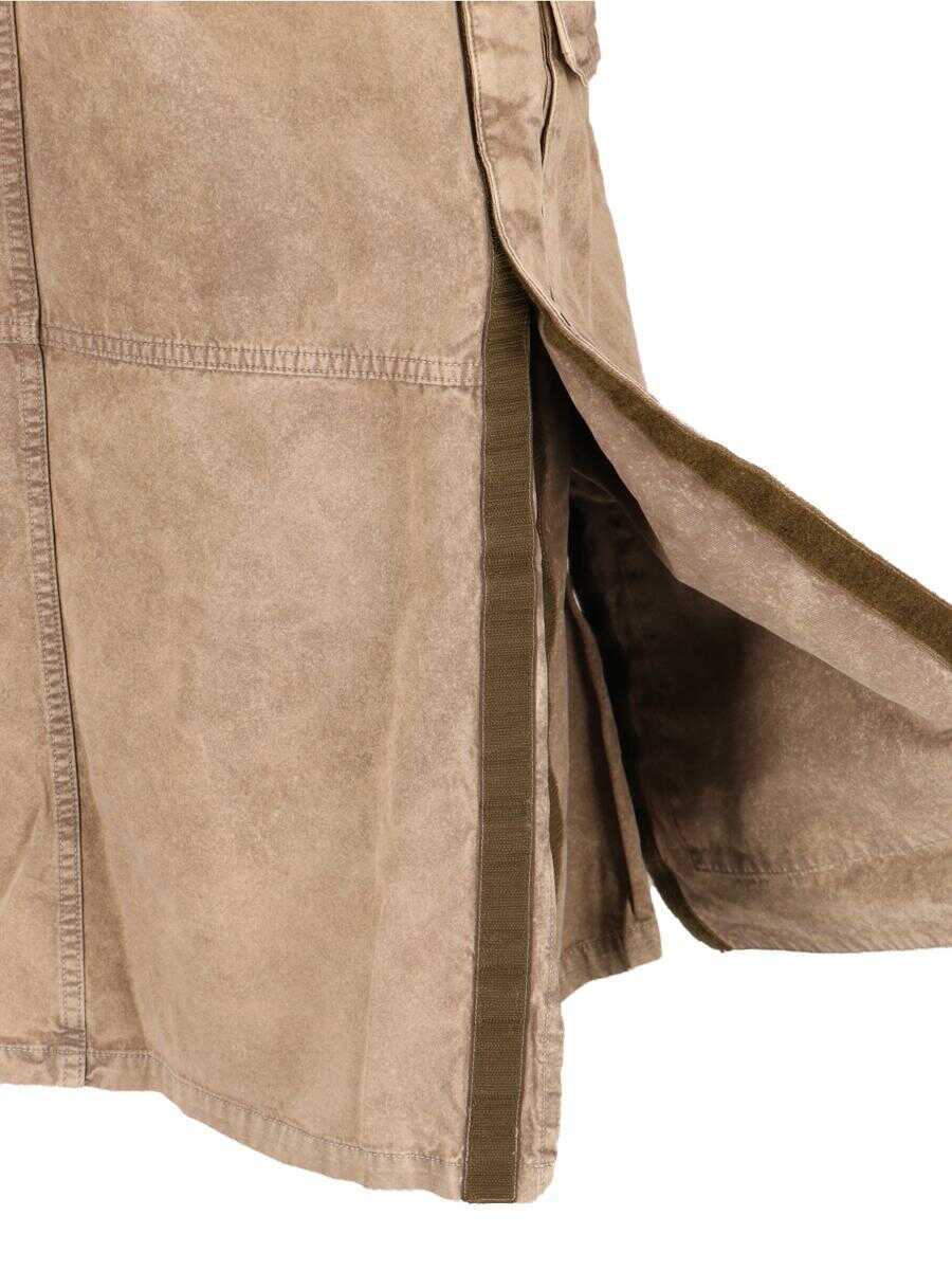 Fuste Y/PROJECT Y/Project Skirts BROWN Femei (BM 15804056) 4