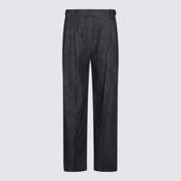 Blugi Brunello Cucinelli Blue Cotton Denim Jeans Femei
