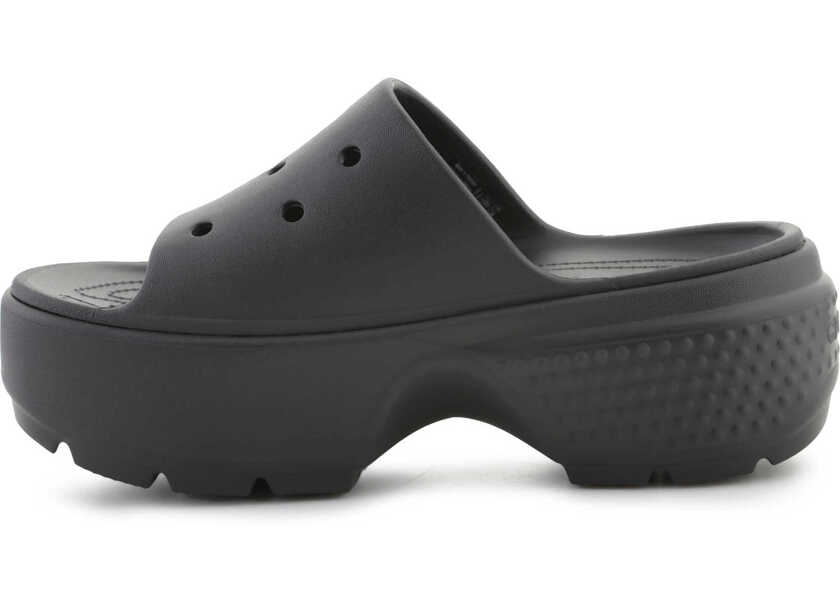 Slapi Crocs Stomp Slide black noir Black Femei (BM 15812276) 4