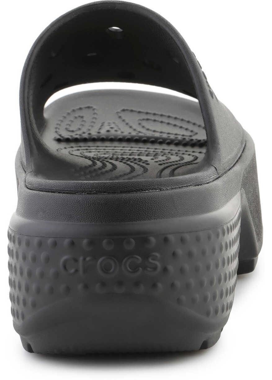 Slapi Crocs Stomp Slide black noir Black Femei (BM 15812276) 5