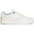 Reebok Solid Color Leather Bb4000 Low-Top Sneakers With Contrast In White