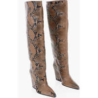 Cizme lungi Studded Leather Jane Boots 11Cm Femei