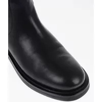 Cizme Tory Burch Dama - Cizme lungi Tory Burch Solid Color Leather Double T Utility Boots Black Femei (BM 15812957) - B-mall.ro
