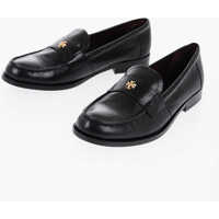Mocasini Textured Leather Loafers Femei