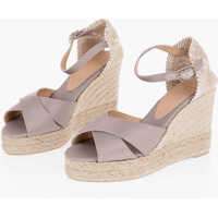 Sandale cu platforma Fabric Belky Sandals With Raffia Sole 10,5Cm Femei