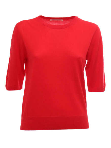 Pulovere Kangra CREWNECK SWEATER Red Femei (BM 15813335) 1