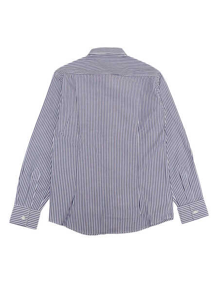 Camasi Nupkeet Long sleeve shirt in striped poplin Multicolor Baieti (BM 15813386) 2