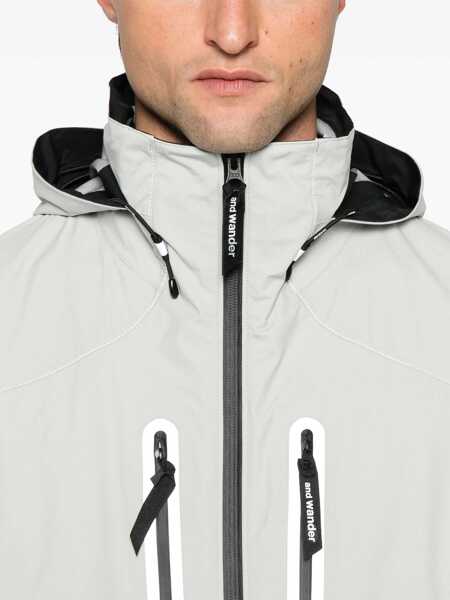 Paltoane AND WANDER And Wander  Coats LIGHT GREY Barbati (BM 15816062) 5