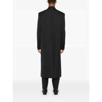 Paltoane pentru Barbati - Geci Gucci Gucci Double-Breasted Coat GRAY Barbati (BM 15816872) - B-mall.ro