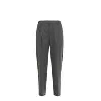 Pantaloni scurti Brunello Cucinelli Gray Wool Trousers Femei
