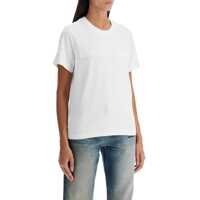 Tricouri T-Shirt With Patch Logo Design Femei