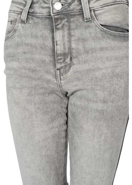 Pantaloni casual GUESS Skinny Mid W2BAJ3D4TA1 Szary Barbati (BM 15825503) 3