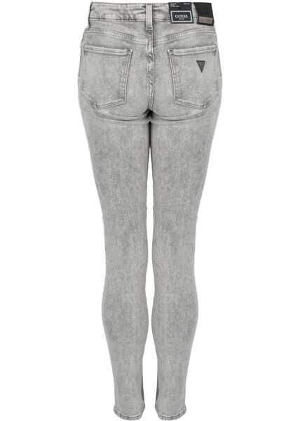 Pantaloni casual GUESS Skinny Mid W2BAJ3D4TA1 Szary Barbati (BM 15825503) 4