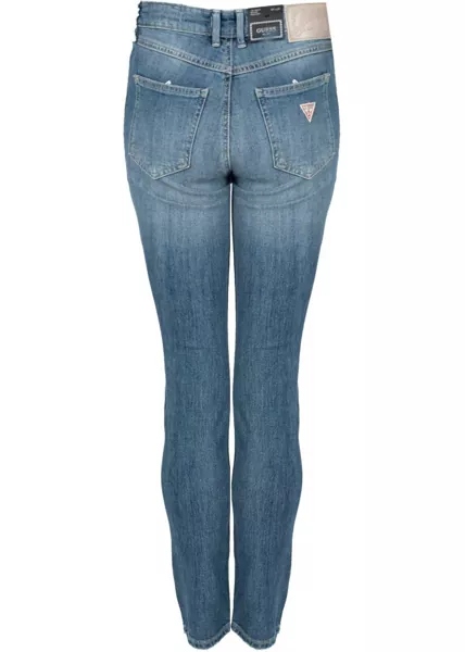 Pantaloni casual GUESS Skinny W2GA46D4MSA Niebieski Barbati (BM 15825509) 4