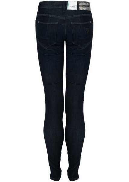 Pantaloni casual GUESS Skinny W2RAJ2 Niebieski Barbati (BM 15825515) 4