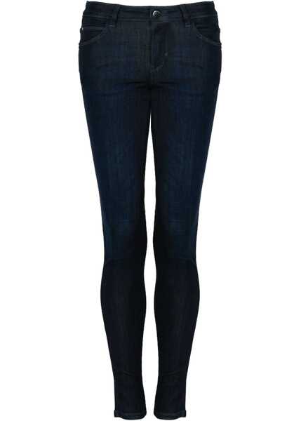 Pantaloni casual GUESS Skinny W2RAJ2 Niebieski Barbati (BM 15825515) 5