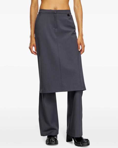 Fuste casual Diesel P-Earl Skirt GREY Femei (BM 15825599) 3