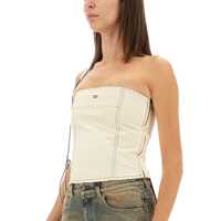 Topuri Dama - Bluze Diesel Top De-Ville WHITE Femei (BM 15825725) - B-mall.ro