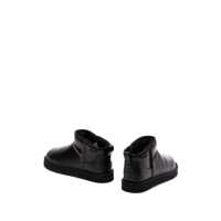 Bocanci UGG pentru Barbati - Bocanci UGG Classic Ultra Mini Black Boots In Leather Woman Black Barbati (BM 15825845) - B-mall.ro