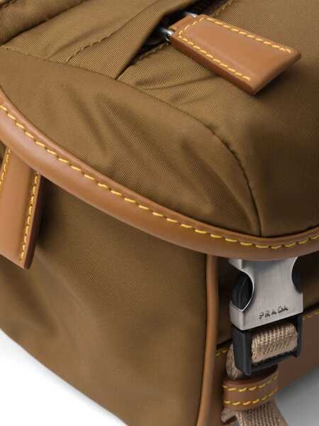 Genti de umar Prada Prada Re-Nylon Messenger Bag BROWN Barbati (BM 15826010) 4