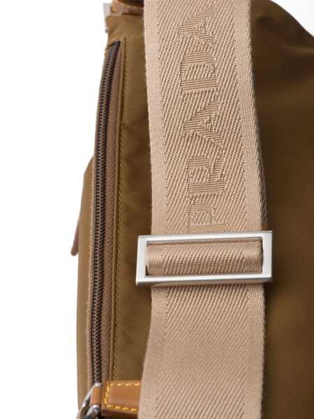 Genti de umar Prada Prada Re-Nylon Messenger Bag BROWN Barbati (BM 15826010) 5