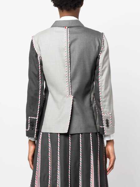 Geci Thom Browne Thom Browne Jackets And Vests MULTICOLOURED Femei (BM 15826838) 4