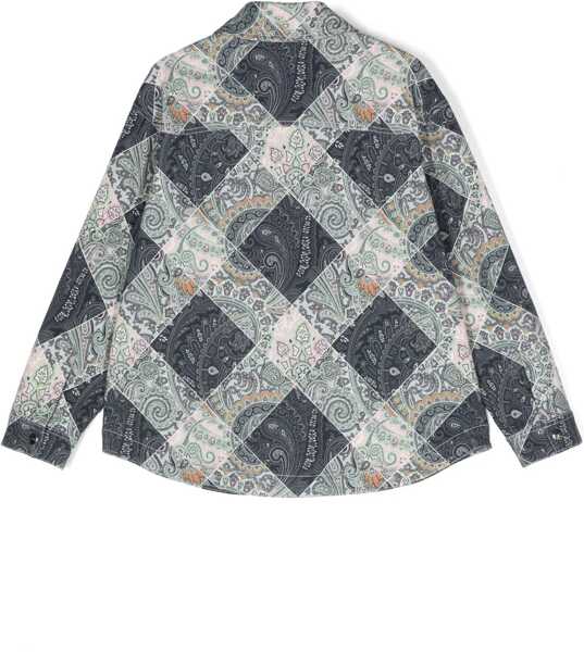 Paltoane ETRO Plaid Jacket BLUE Fete (BM 15827603) 2