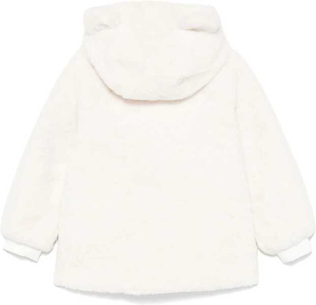 Jachete Moschino Teddy Bear Hooded Jacket WHITE Fete (BM 15827639) 2