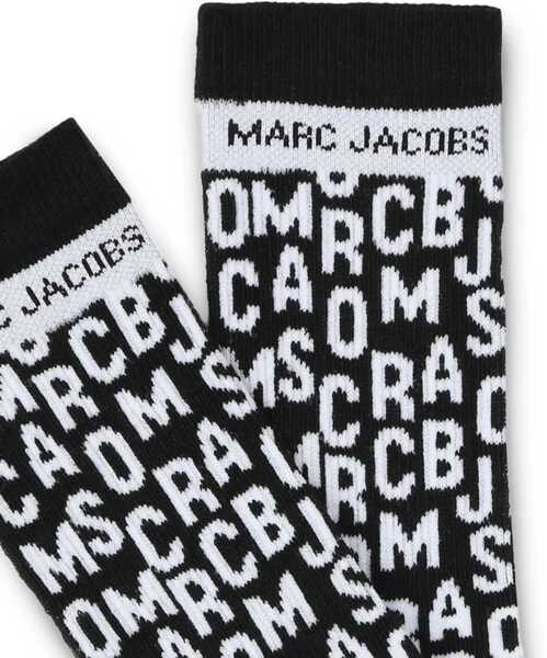 Sosete Marc Jacobs Lettering Socks BLACK Baieti (BM 15827693) 2