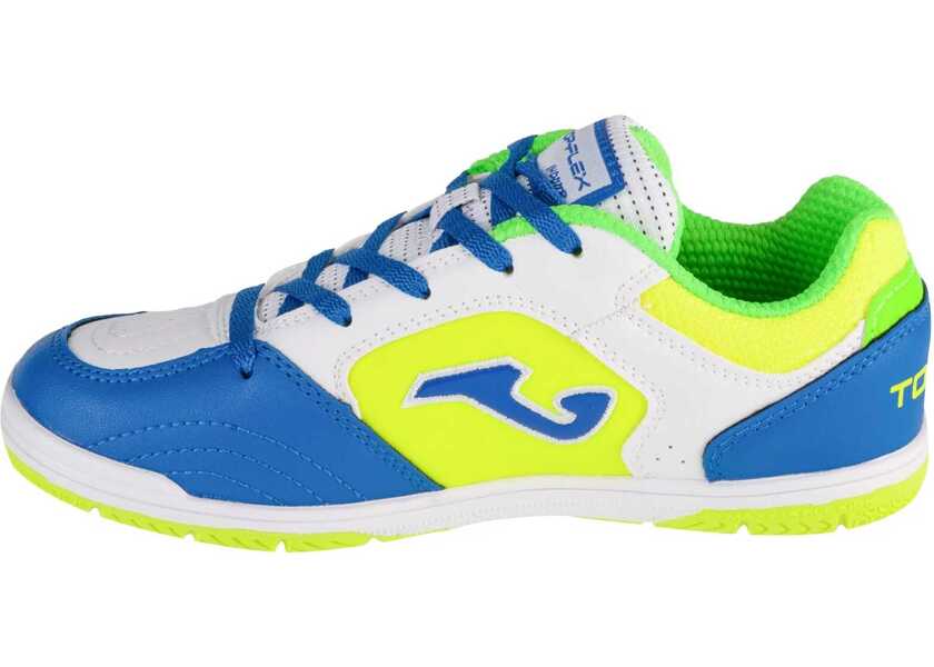 Ghete fotbal Joma Top Flex Jr 2402 IN White Baieti (BM 15828395) 2