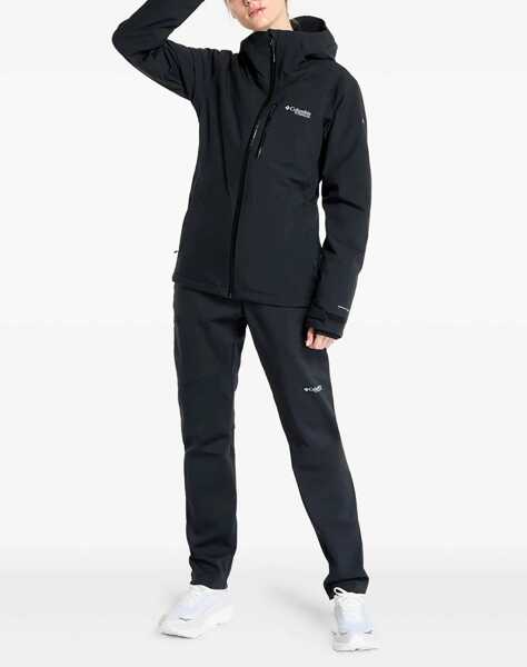 Pantaloni de trening Columbia Vest Canyon High-Rise Softshell Pant Black Femei (BM 15828521) 2