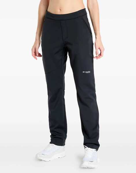 Pantaloni de trening Columbia Vest Canyon High-Rise Softshell Pant Black Femei (BM 15828521) 3