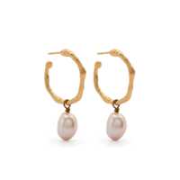 Bijuterii Forte_forte Forte_Forte Hoop Erarrings With Pearl Pendent Accessories
