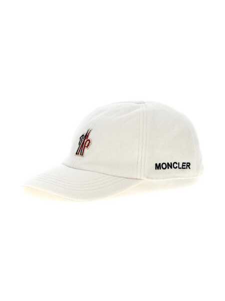 Sepci Moncler Grenoble Moncler Grenoble Logo Patch Cap WHITE Barbati (BM 15830288) 2
