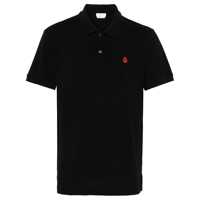 Tricouri Polo Alexander McQueen Inverted Skull Polo Shirt Barbati