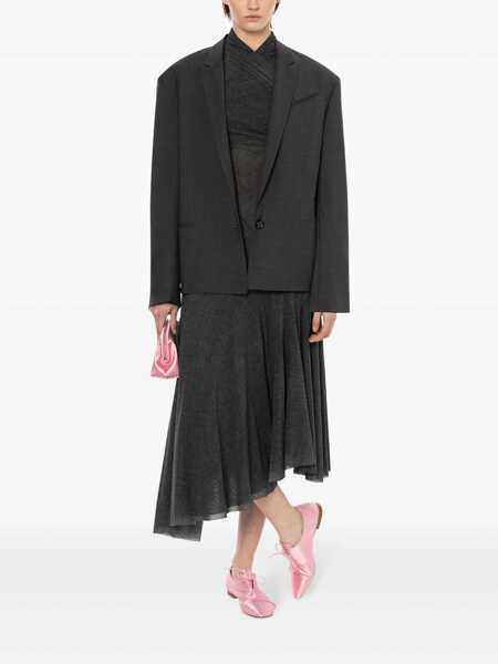 Geci Philosophy Philosophy Di Lorenzo Serafini Jackets And Vests GRAY Femei (BM 15831920) 2