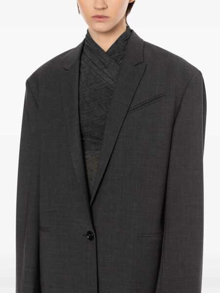 Geci Philosophy Philosophy Di Lorenzo Serafini Jackets And Vests GRAY Femei (BM 15831920) 4