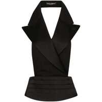 Pulovere Dolce & Gabbana Wool And Silk Blend Vest Femei